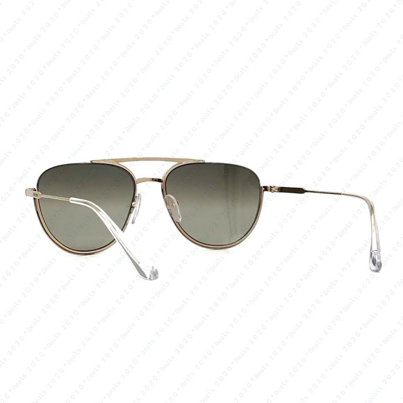 PRADA PR 50US ZVN6O0 56mm Pale Gold / Light Brown Gold Lenses Sunglasses - Picture 5 of 9